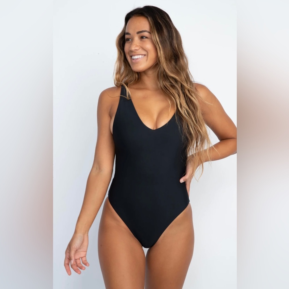 SKATIE Amanda Black One-Piece Black NWT